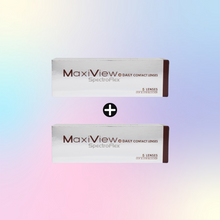Load image into Gallery viewer, Maxi View Daily Clear Lenses 5p pack x 2