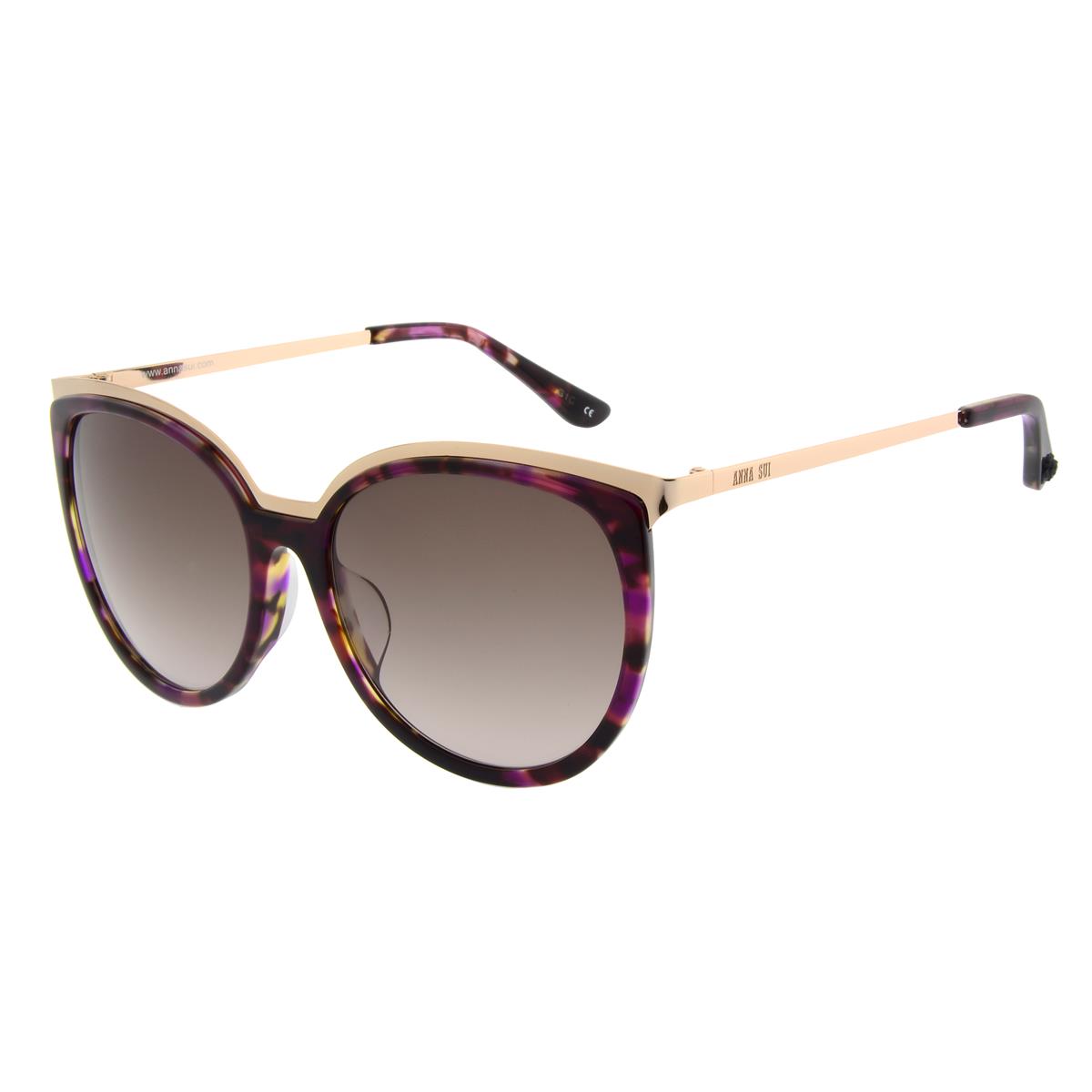 サングラス Anna Sui Sunglasses AS1158 Square Gray Gradient Square Sunglasses – Anna Sui